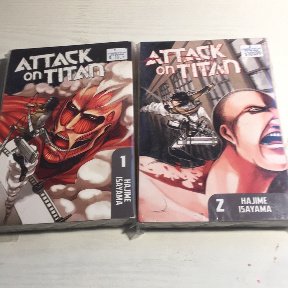 Attack on titan manga novel